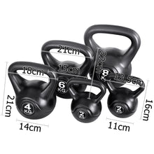 Load image into Gallery viewer, Everfit Set of 5 Kettle Bell Set